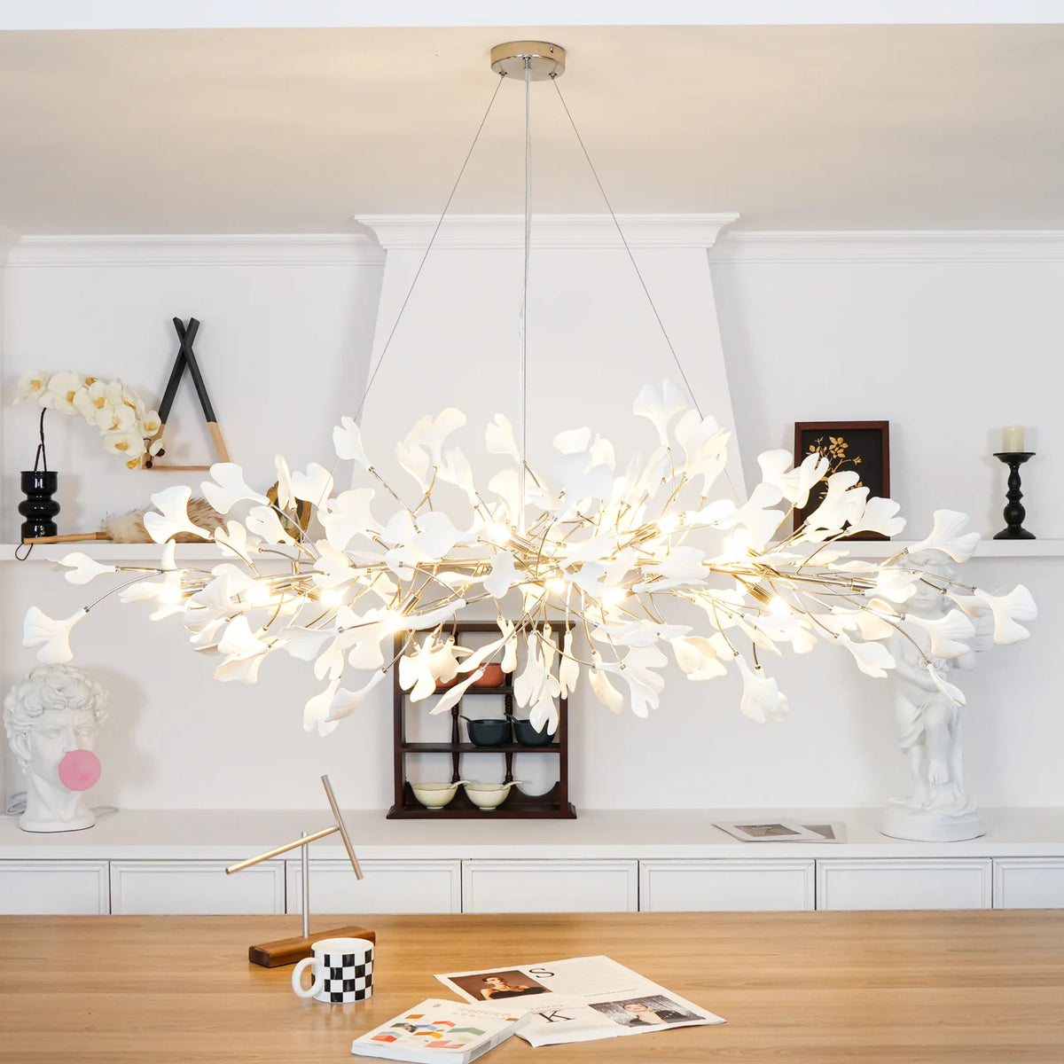 Ginkgo Bloom Chandelier