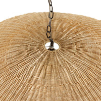 Handmade Minimal Rattan Pendant Light