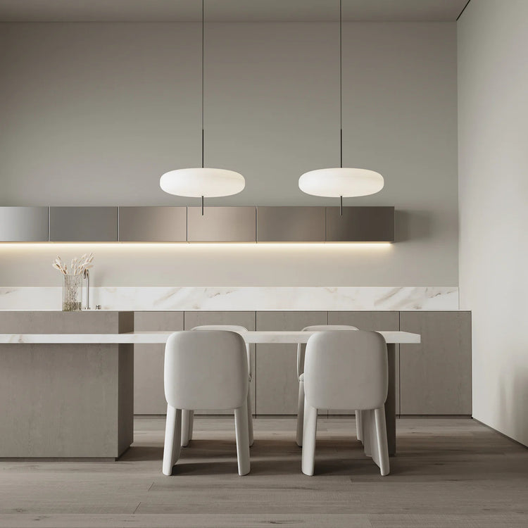 Streamlined Girdle Acrylic Pendant Light