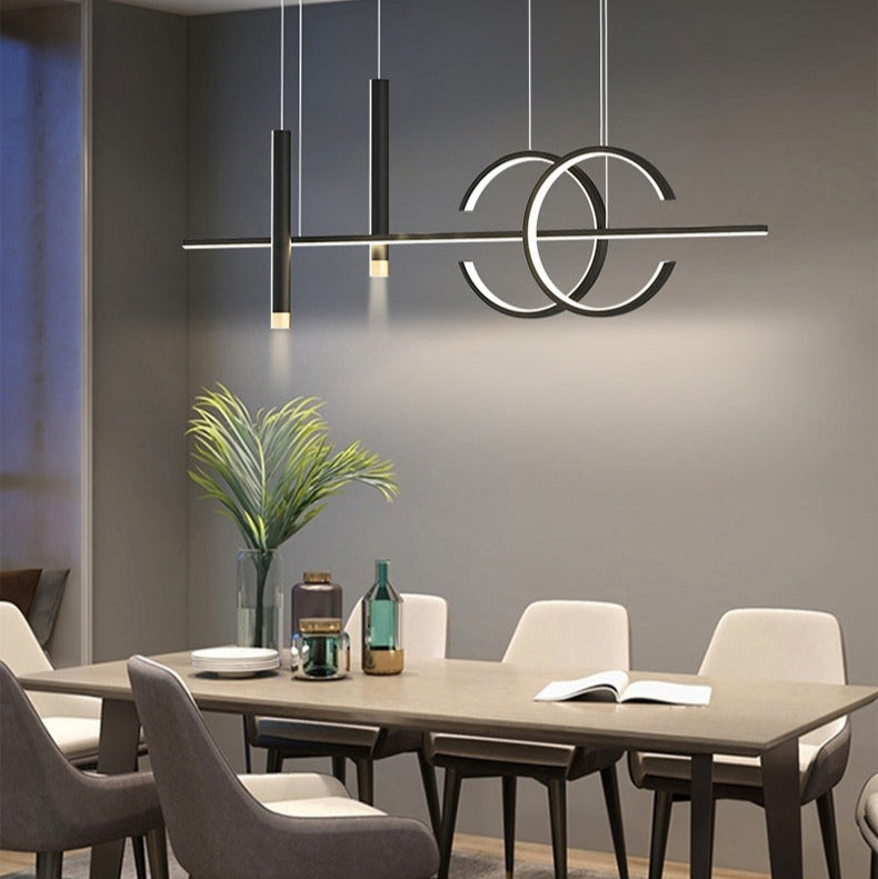 Lampadario moderno e semplice per proiezione del cielo stellato