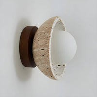 Modern Industrial Stone Wall Light
