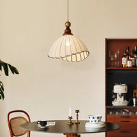 Französische Wabi-Sabi Vintage Pendelleuchte
