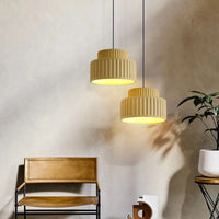 Schlankes Bauhaus -Harz -Drop -Licht