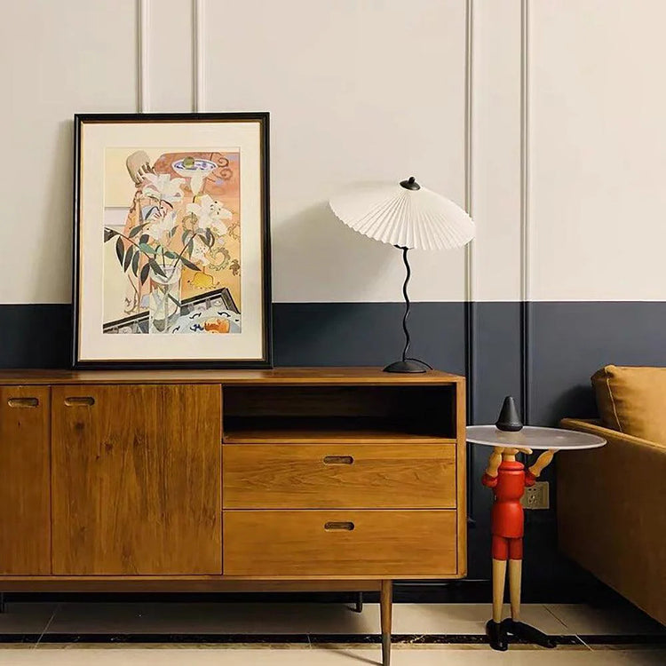 Klassisk Curva Metal Bordlampe