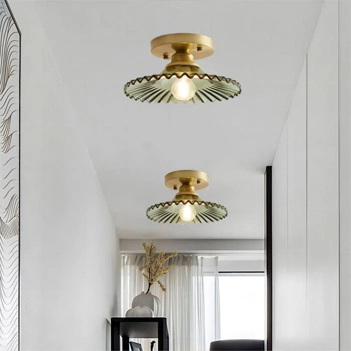 Lampada da soffitto semplice creativa francese