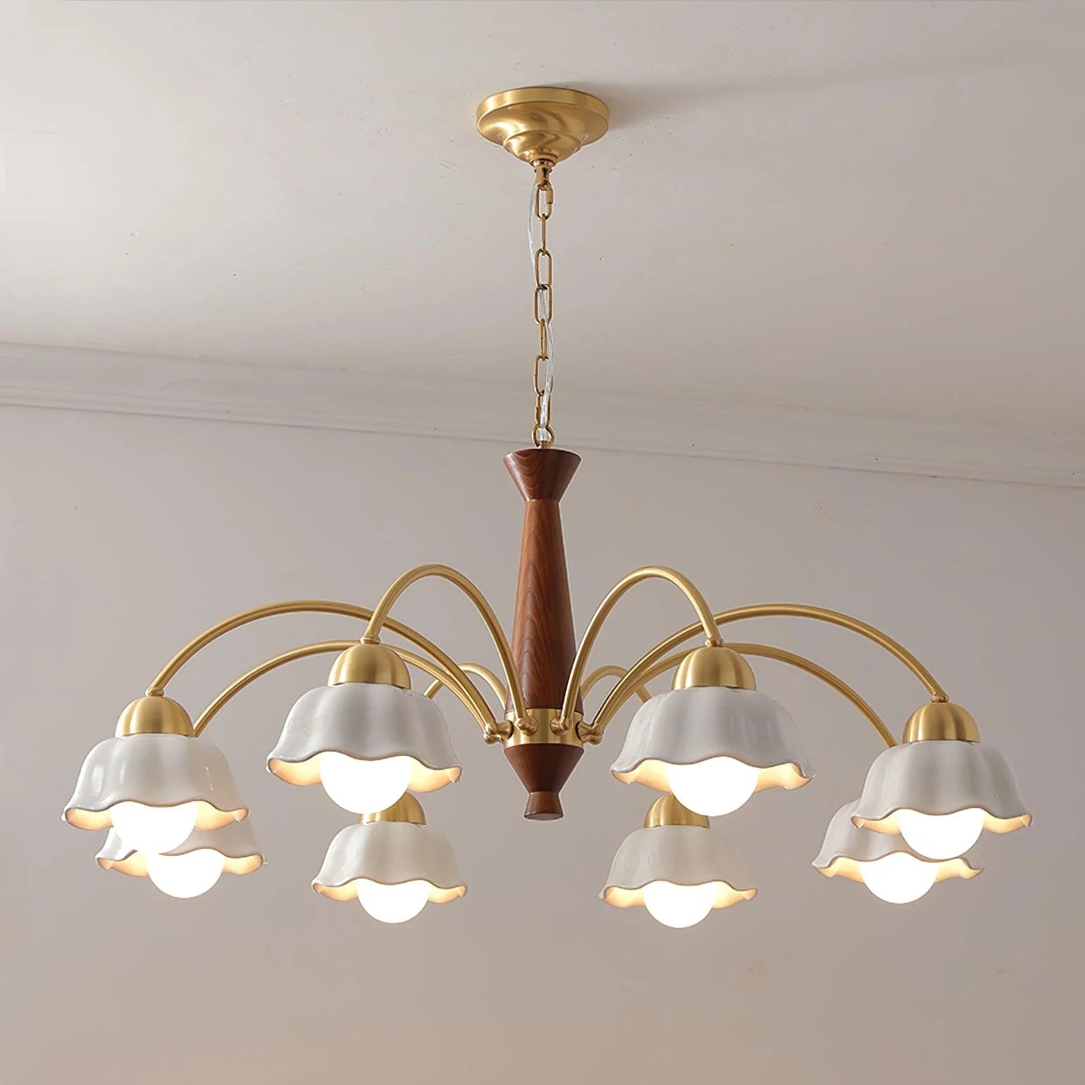 Lampadario in ottone di Stoccolma