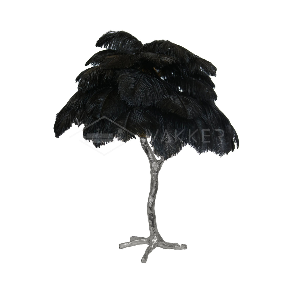 Fjeret elegance bordlampe