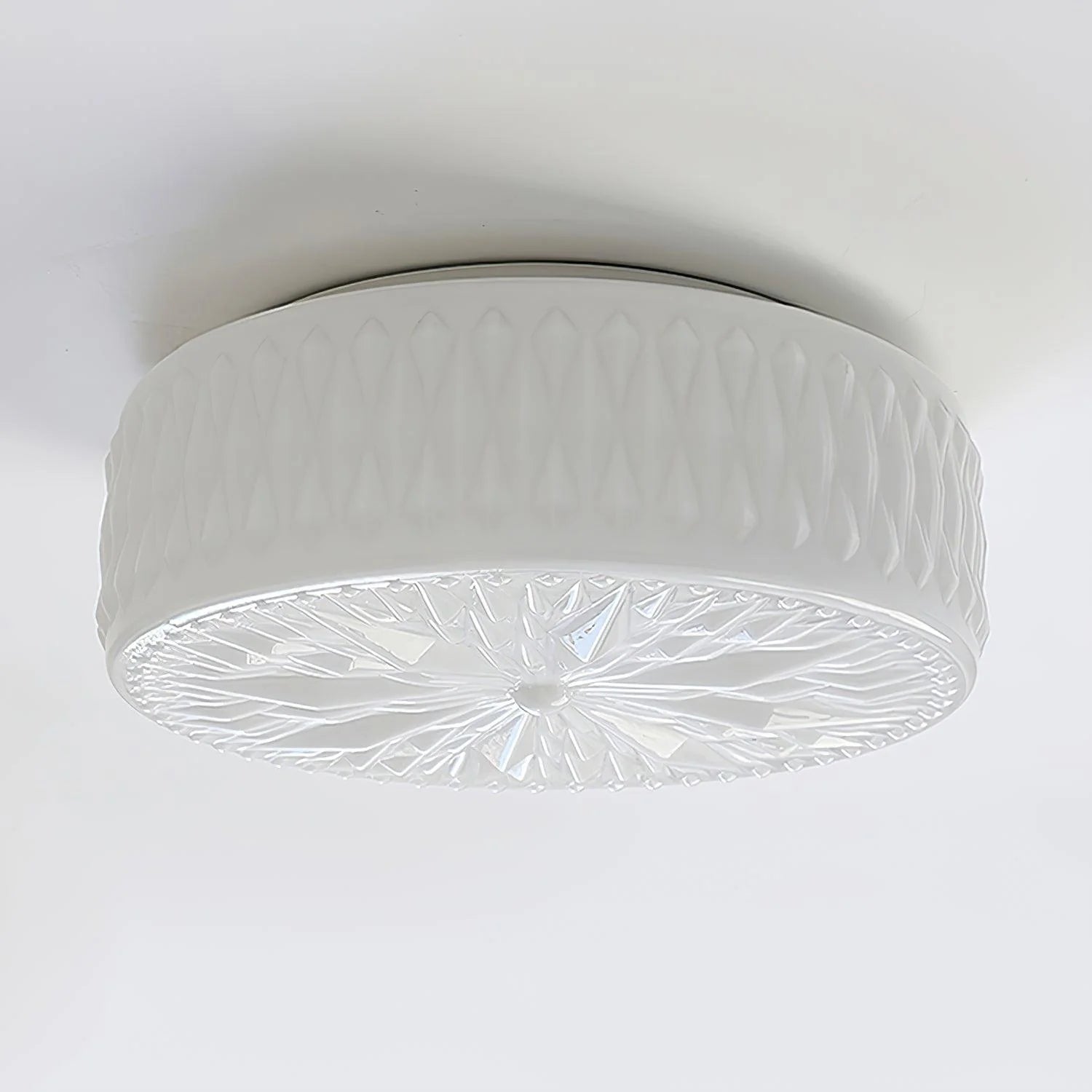 Constellation Round-Hewing Glass Ceiling Light
