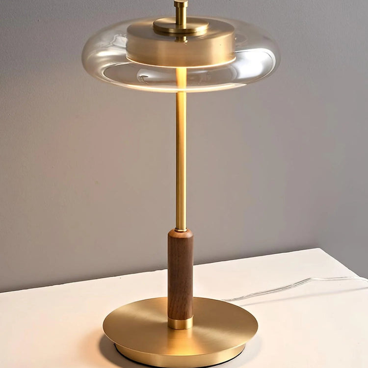 Vintage rustik natbordslampe til soveværelse