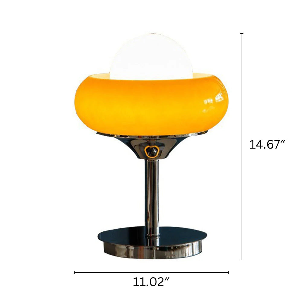 Ægbordlampe i vintage stil
