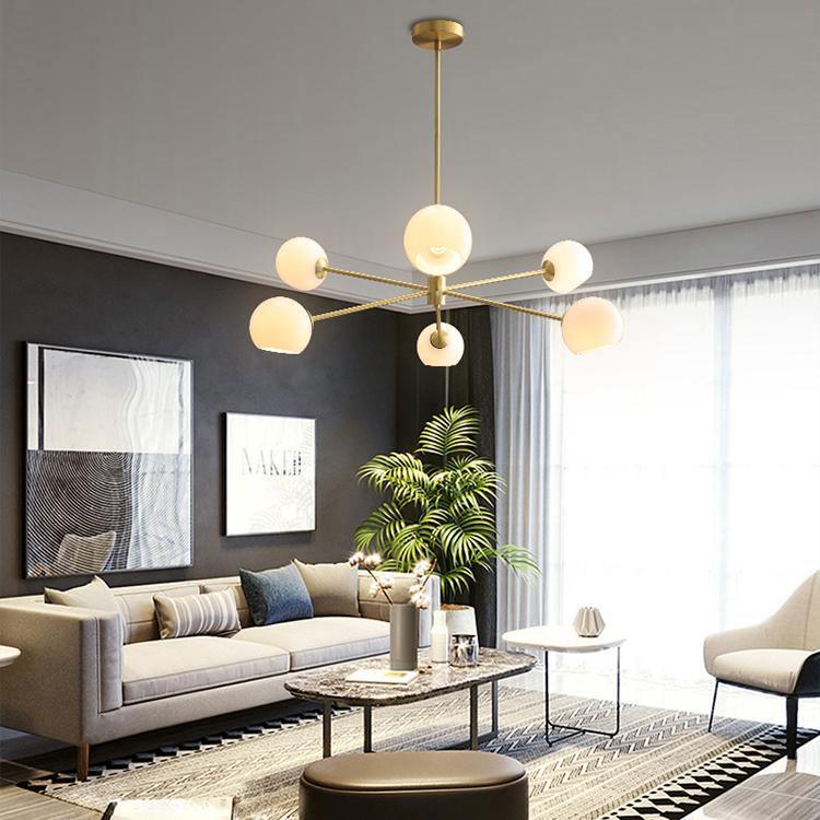 Moderne Axis Glaslysekrone