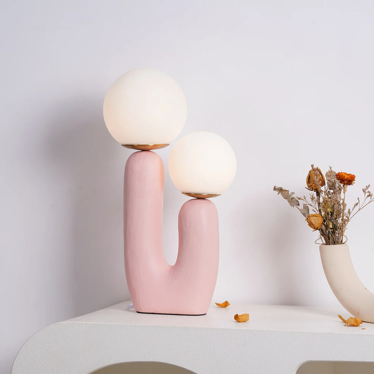 Organisk charme bordlampe