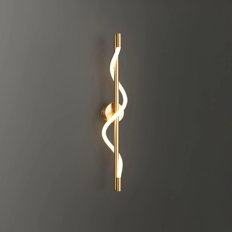 Stilfuld Spiral Design Iron Wall Light