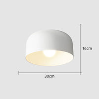 Scandinavian Round Iron Ceiling Light