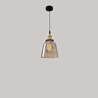 Scandinavian Transparent Glass Pendant Light