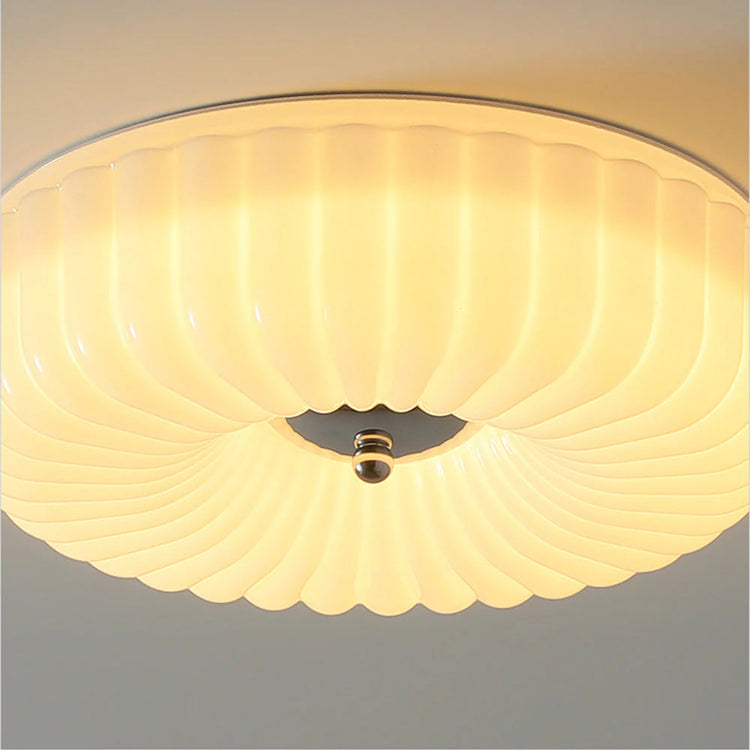 Klassisk rund Bauhaus glasloftslampe