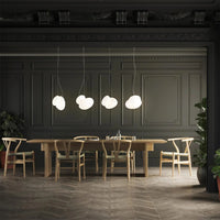 Opal Haze Pendant Light