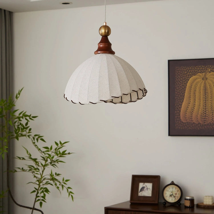 French Wabi-Sabi Vintage Pendant Light