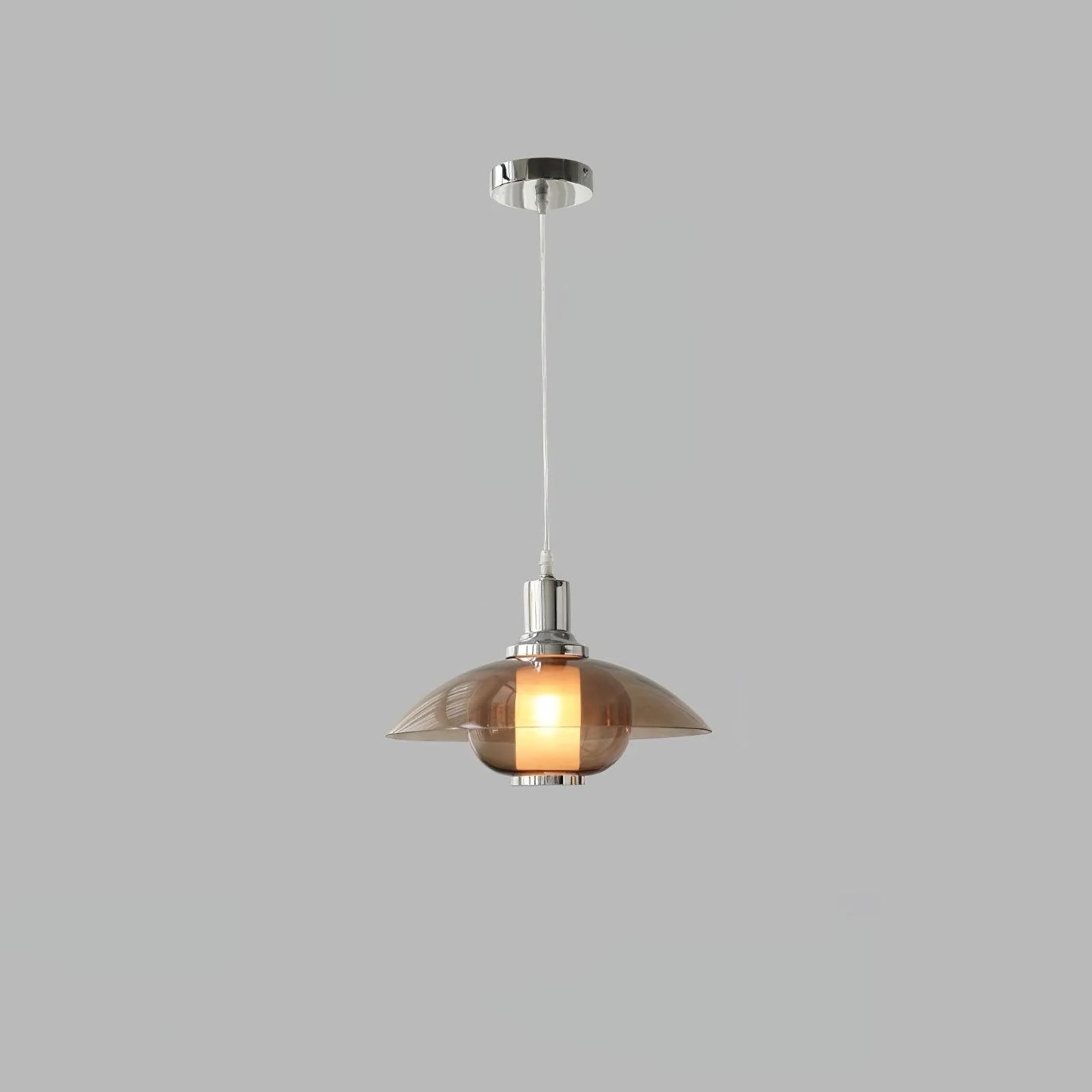 Modern Clear Glass Pendant Light
