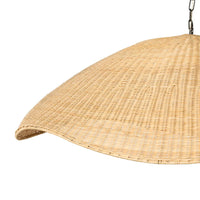Handmade Minimal Rattan Pendant Light