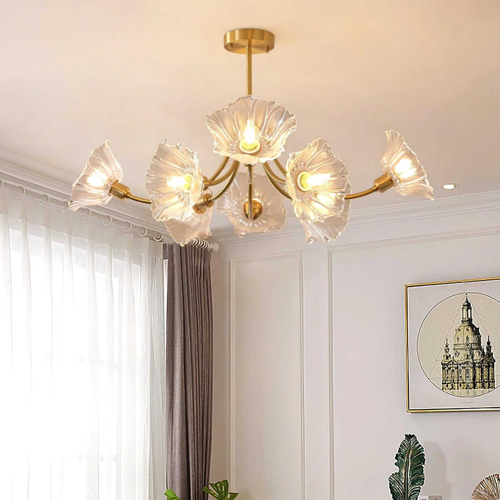 Lampadario Kaela Bloom