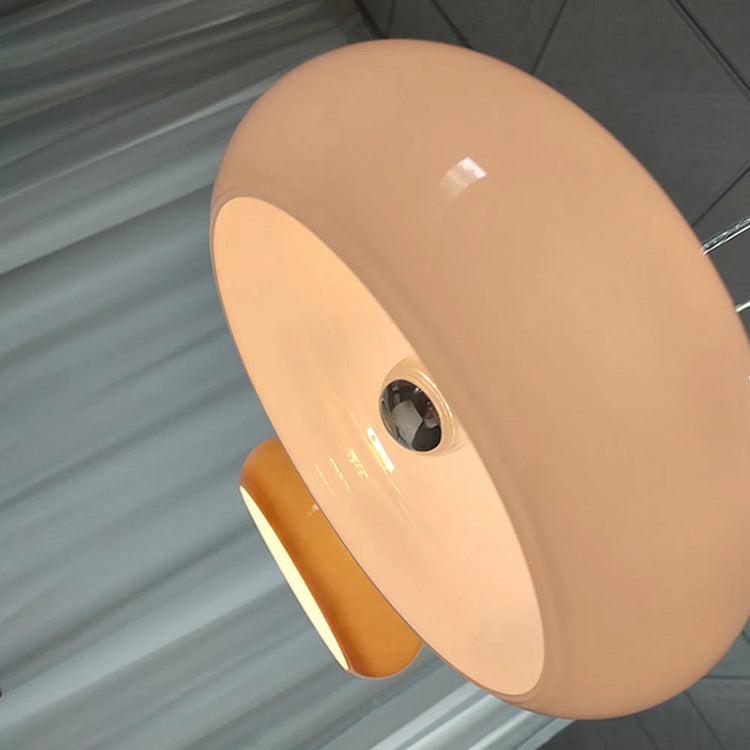 Trendy rund glaspendel