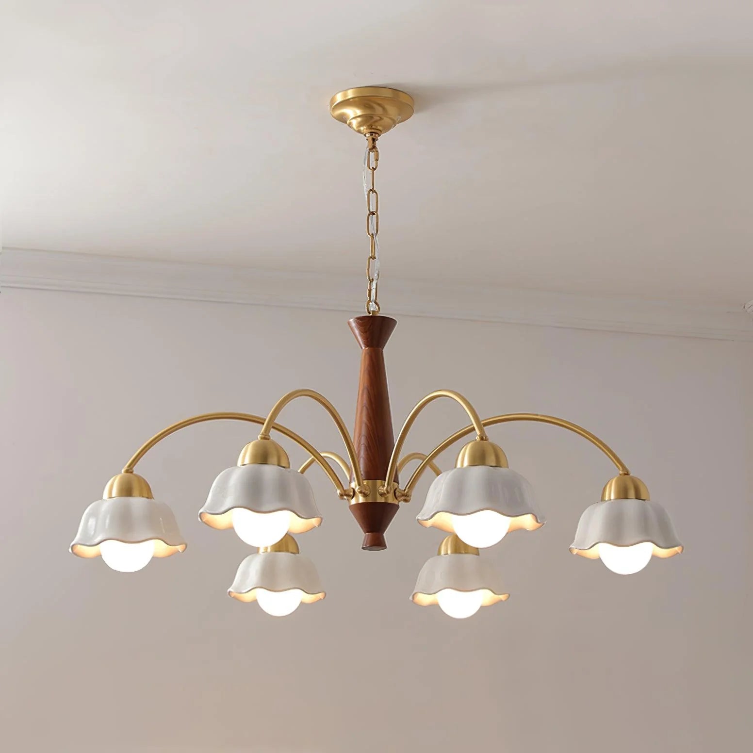 Lampadario in ottone di Stoccolma