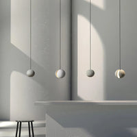 Lunar Stone Pendant Light