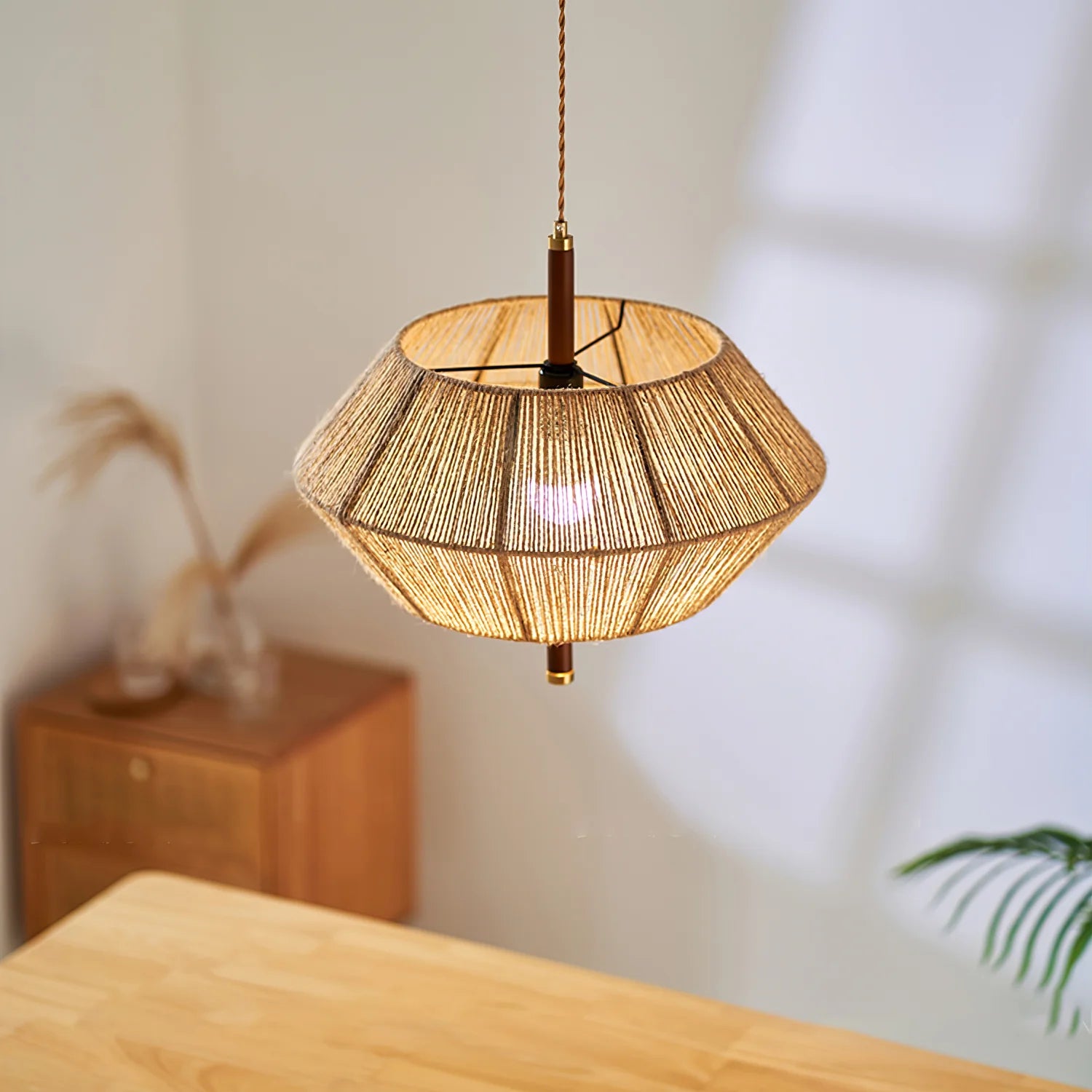 Lampada a sospensione con filo Lunara