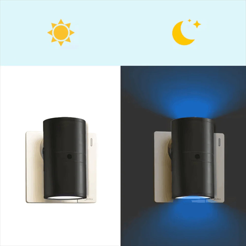 Modern Versatile Black Socket Wall Light