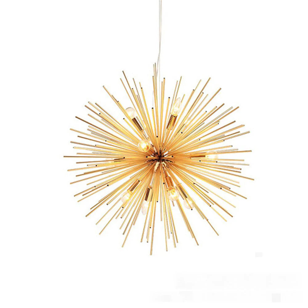 Medieval Metal Dandelion Chandelier