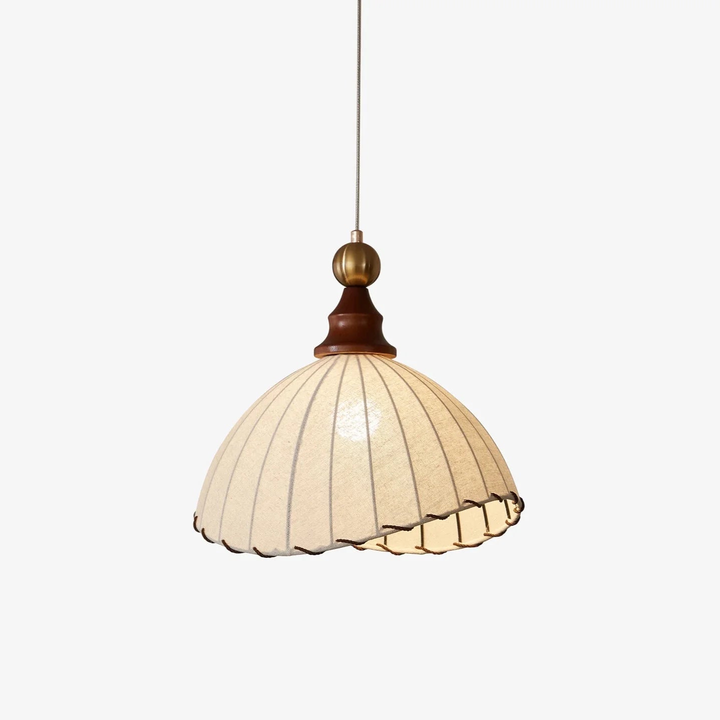Lampada a sospensione vintage Wabi-Sabi francese