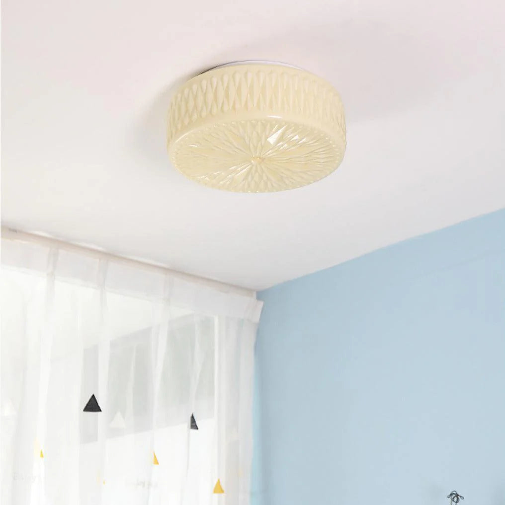 Constellation Round-Hewing Glass Ceiling Light