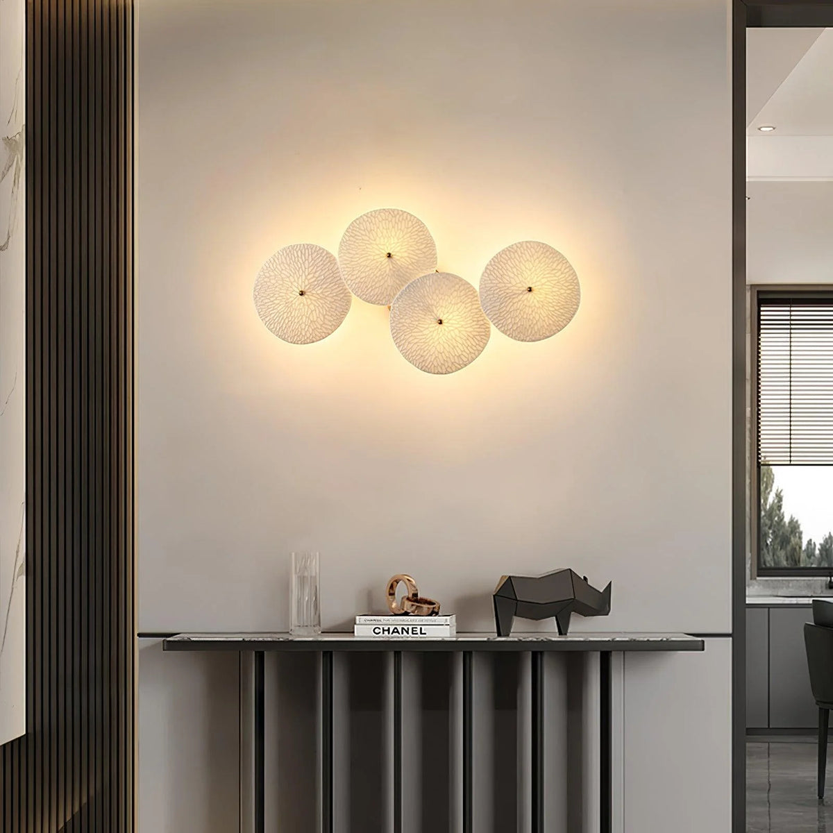 Lotus Bloom Wall Sconce