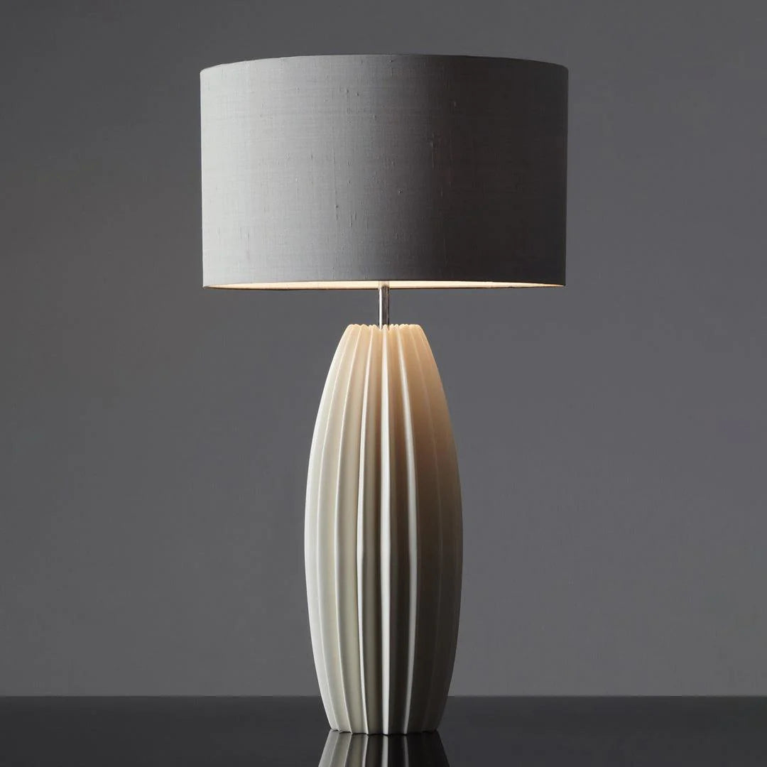 Modern Drum Ceramic Table Lamp