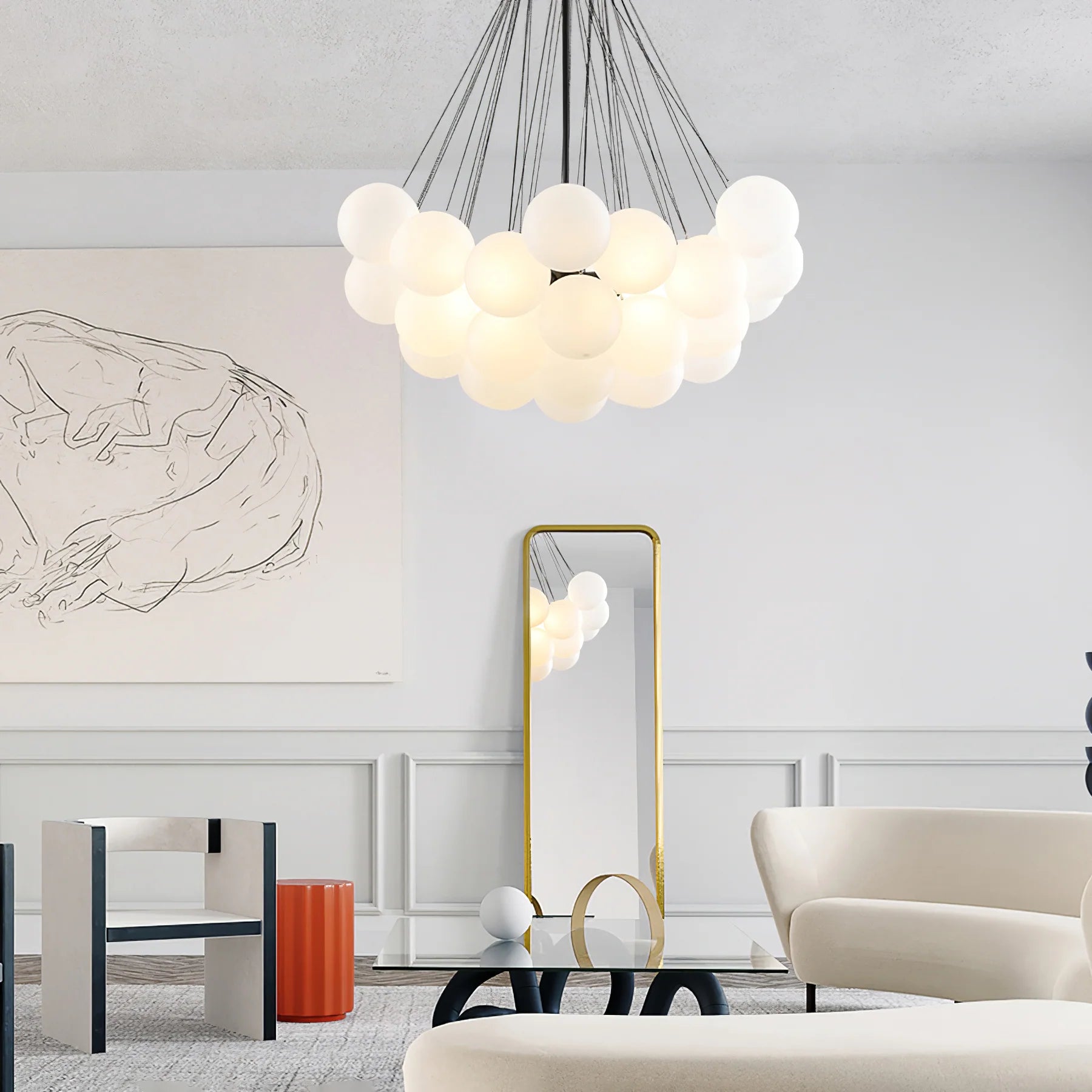 Lampadario Aquasfera