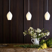 Ribbed Terra Pendant Light