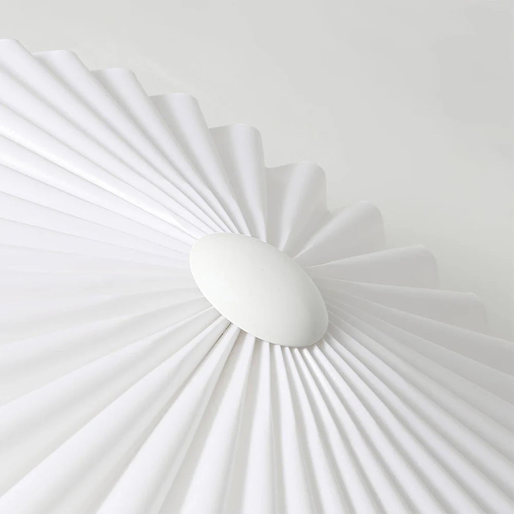 Plafonnier rond élégant en PVC