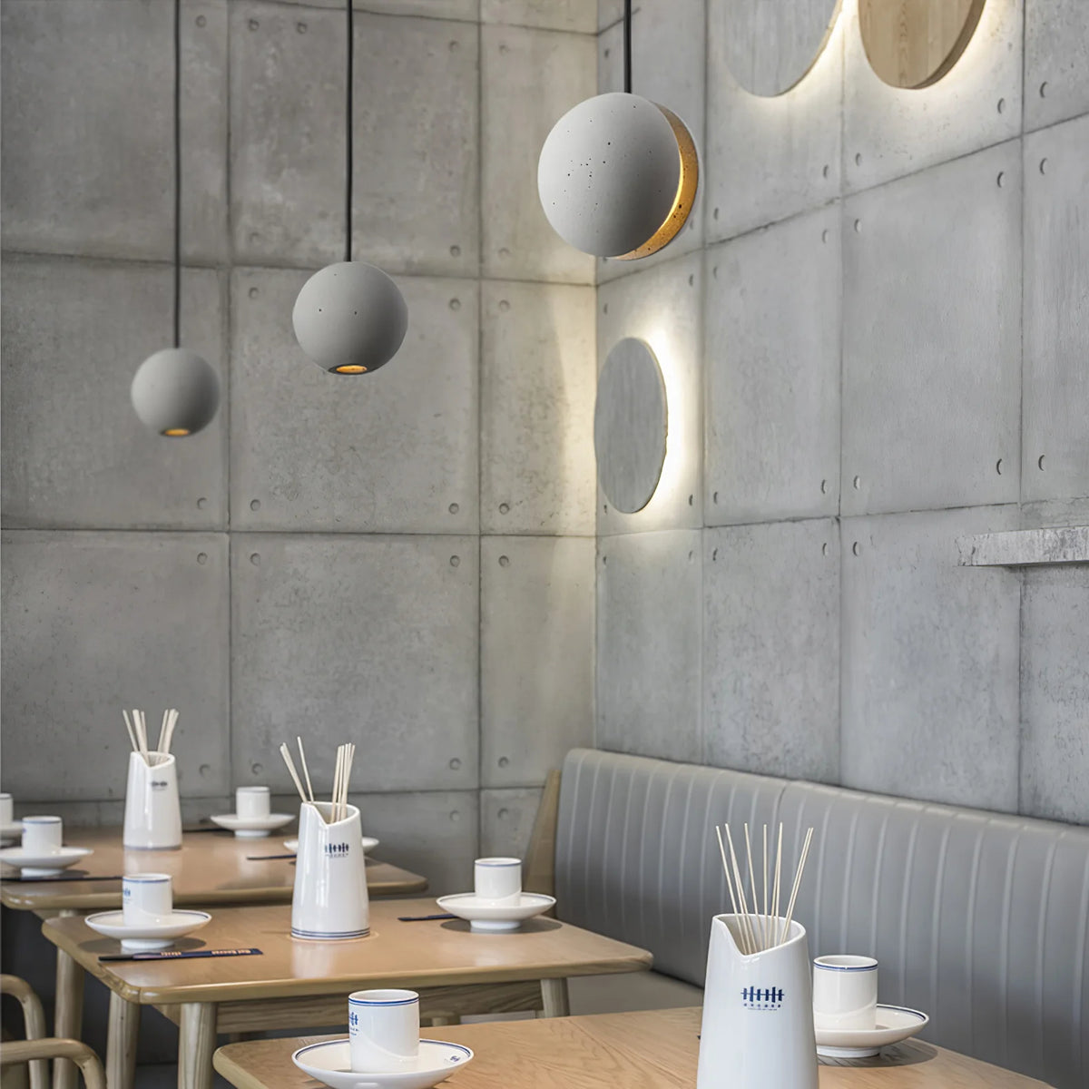 Lunar Stone Pendant Light