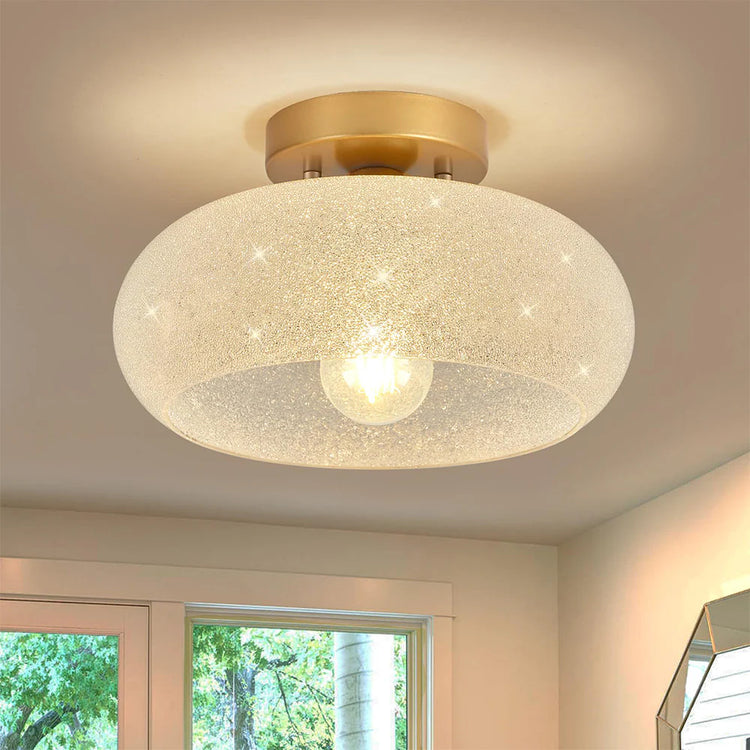Klassisk Sphere Glas Glow Loftslampe