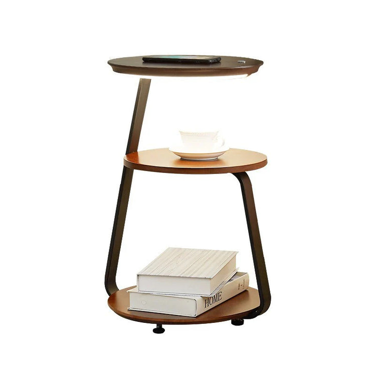 Creative genopladelig flerlags gulvlampe