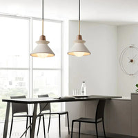 Scandinavian Concrete Cone Hanging Light