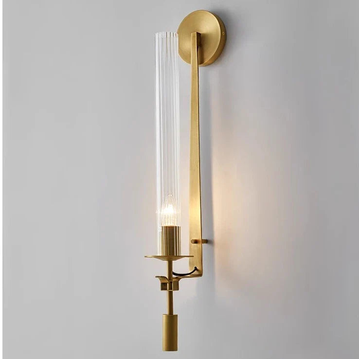 Modern Gold Metal Wall Light