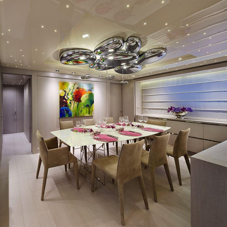 Trendy Pebble Metal Ceiling Light