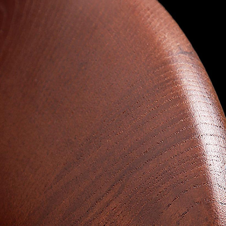 Rustik plade træ væglampe