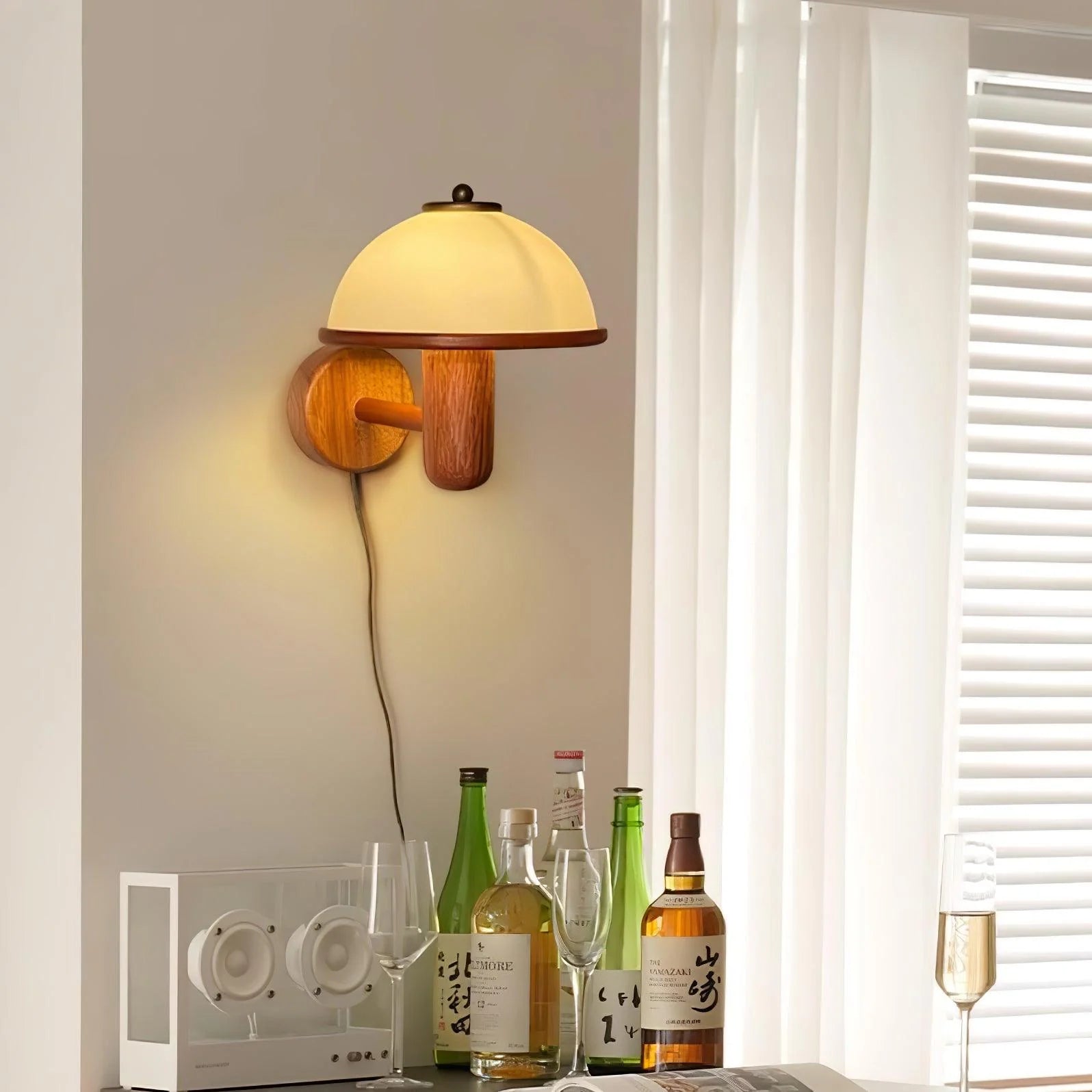 Applique murale classique en acrylique Woodland Cap