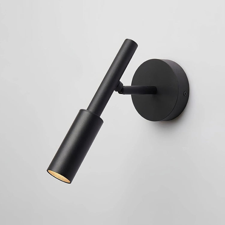 Minimalistisk Cylinder Iron Væglampe