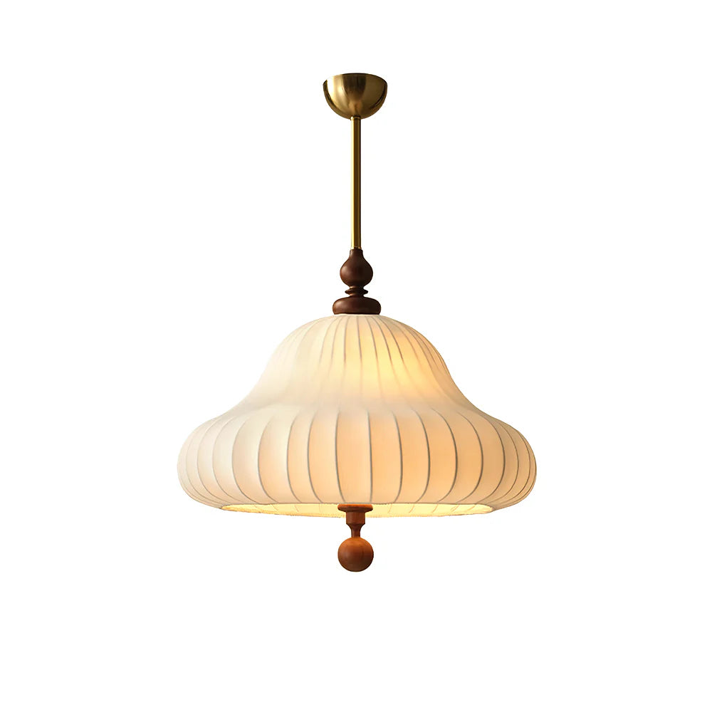 Lampe à suspension minimaliste en tissu nuage