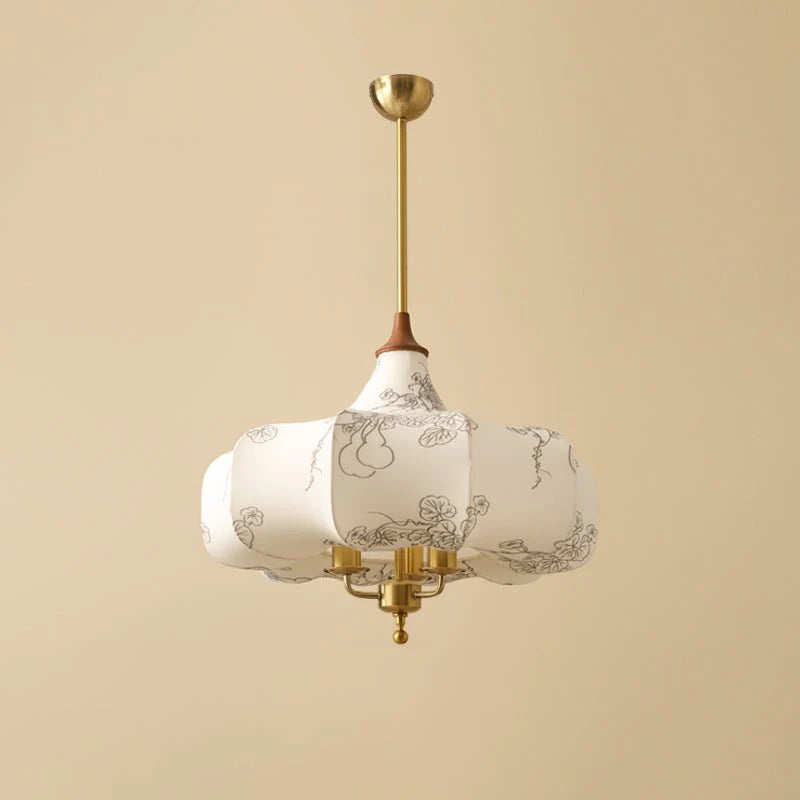Vintage Cloud Cloth Pendant Light