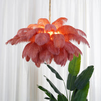 Plume de luxe lysekrone